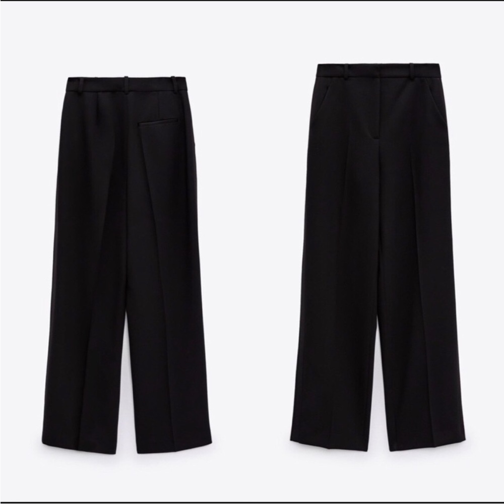 Zara SIDE Satin pants